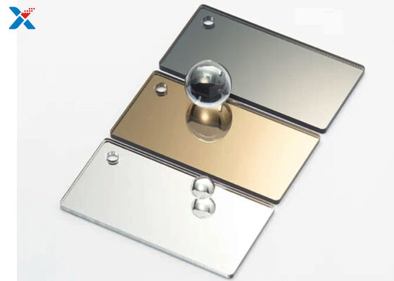kopen Groothandel zilver plastic acryl spiegelblad voor lichtgewicht decoratie online manufacture