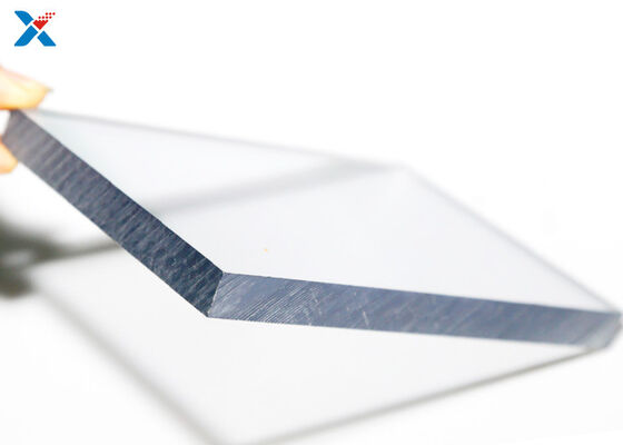 4mm de Duidelijke Opgepoetste Plastic DIY Ambachten van het Polycarbonaatblad Dubbel