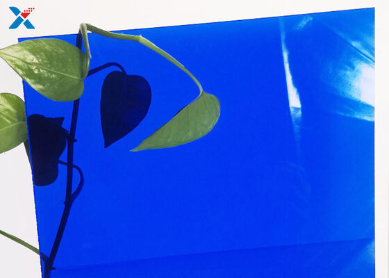 Blauwe Acrylplaat Groot Dik Plastic Perspex Plaat